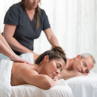 People enjoying fitness and spa treatments at Serenity by the sea Spa and 