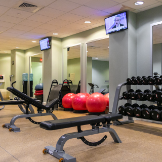 People enjoying fitness and spa treatments at Serenity by the sea Spa and 