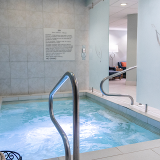 People enjoying fitness and spa treatments at Serenity by the sea Spa and 