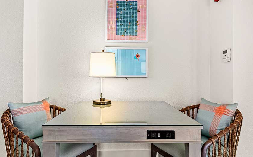 guestroom desk