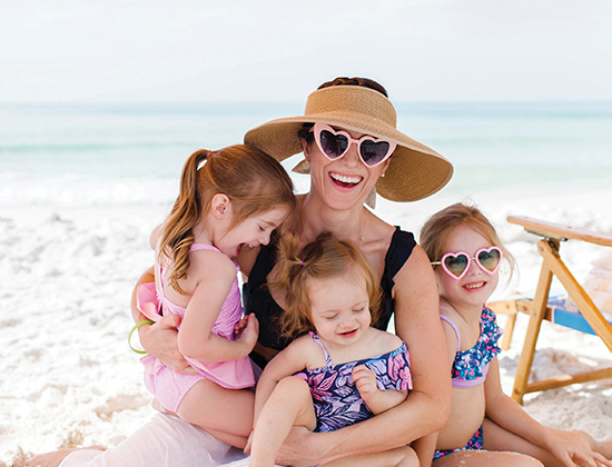 /family on vacation