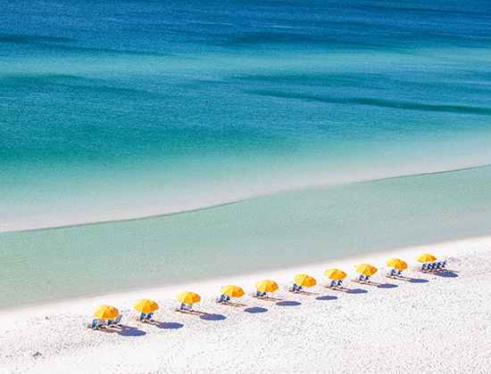 aerial view of the Gulf of Mexico