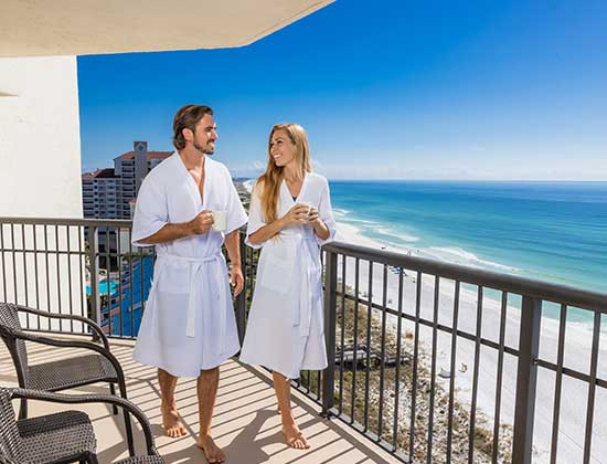 couple getaway at hilton sandestin beach