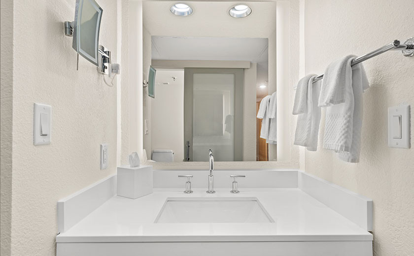 Resort bathroom