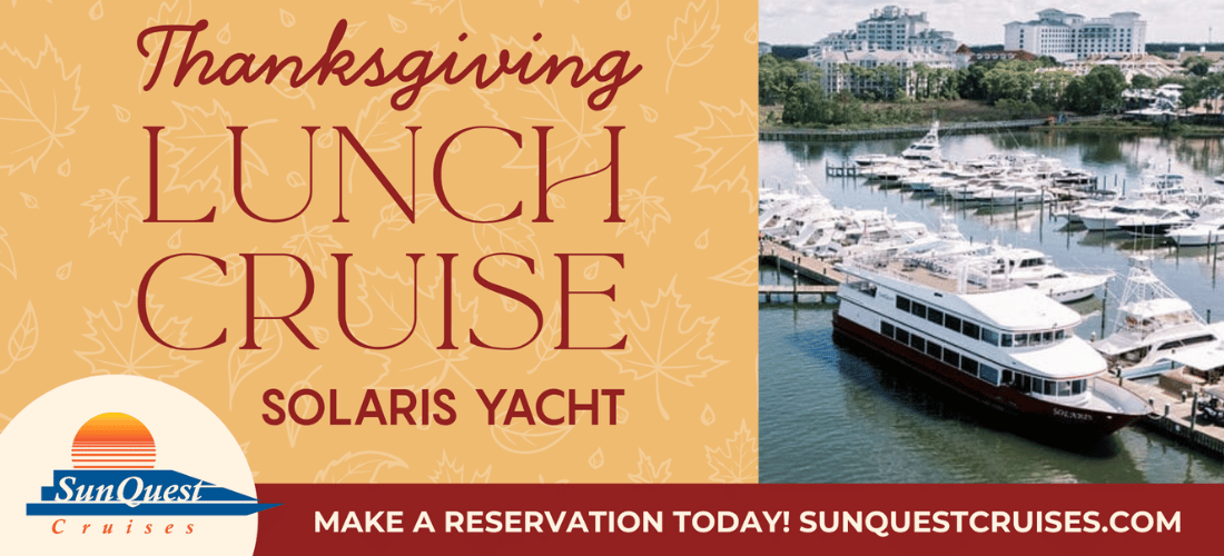 solaris, lunch cruise, thanksgiving day cruise,