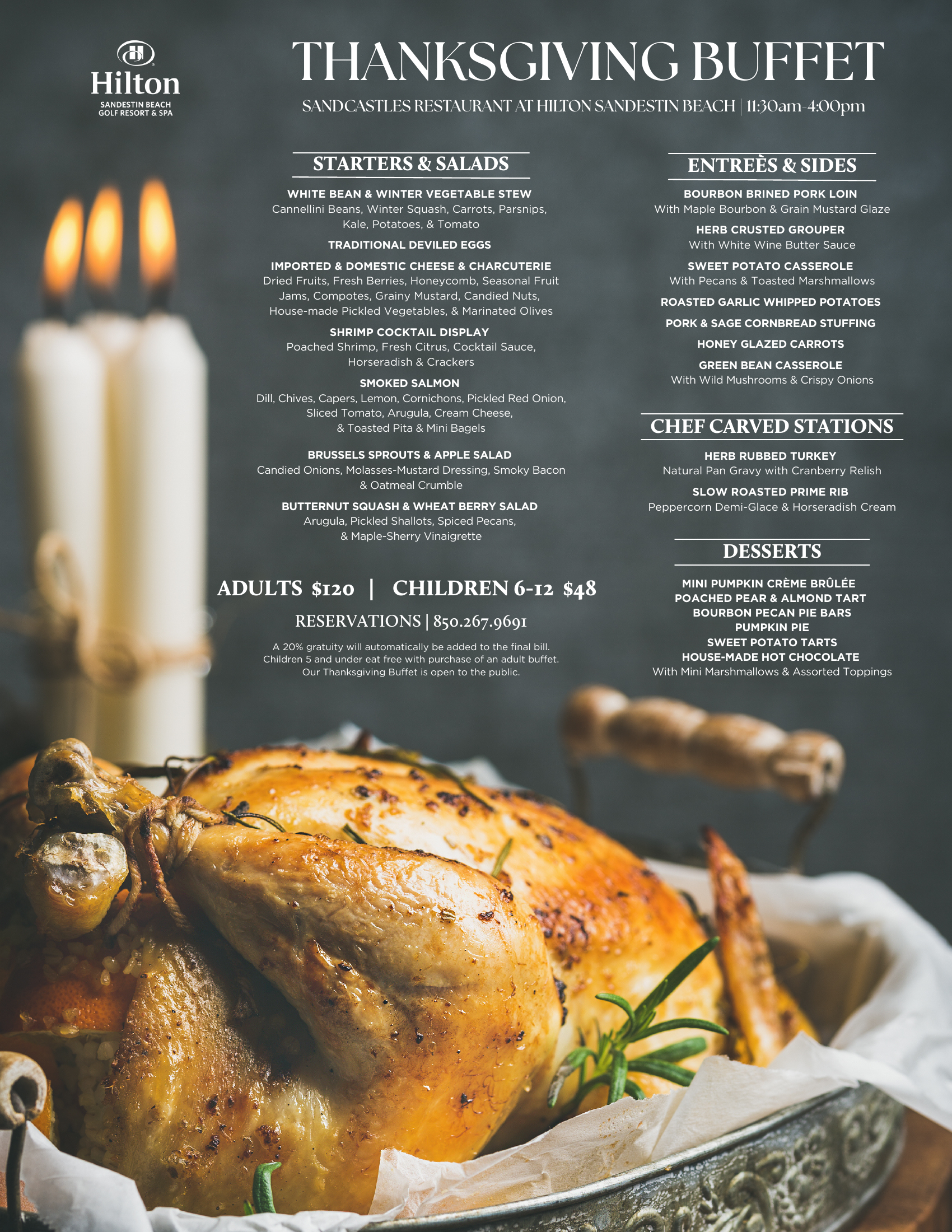 Thanksgiving Menu 2025