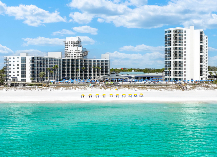 Aerial Gulfview of Hilton Sandestin Beach
